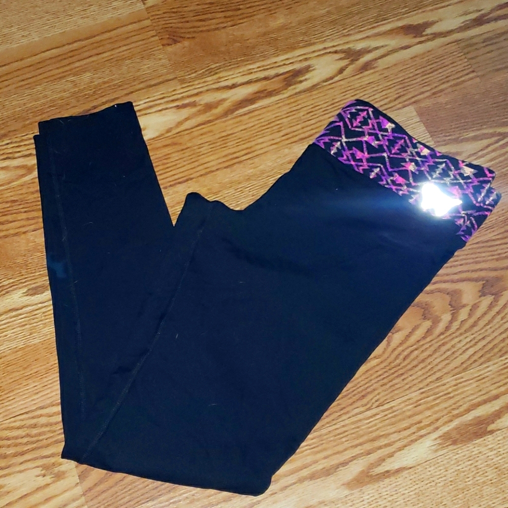 Victoria's Secret Reversible Yoga 7/8 Pants